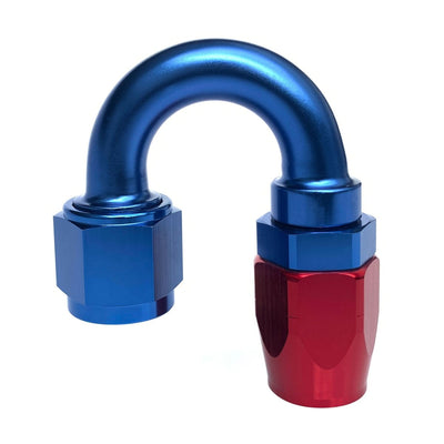 180° Braided Hose Fitting - 818004 by AN3 Parts