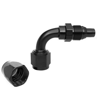90° Braided Hose Fitting - 809104BK by AN3 Parts