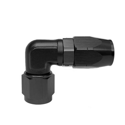90° Forged Braided Hose Fitting - 809006BK by AN3 Parts