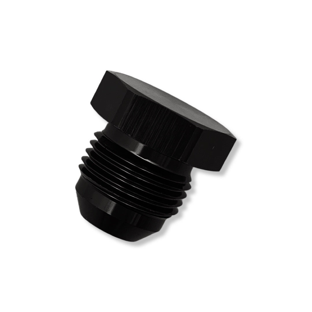 AN -3 Male Flare Plug - Black - 980603BK by AN3 Parts