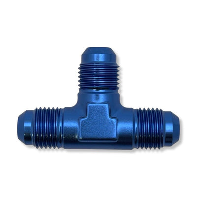 AN10 Male Tee Adapter - Blue - 982410 by AN3 Parts