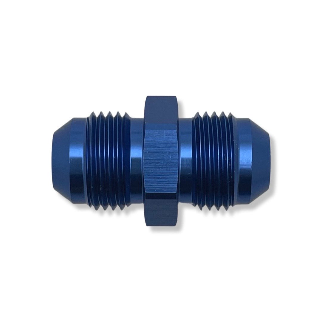AN3 Male Union Adapter - Blue - 981503 by AN3 Parts