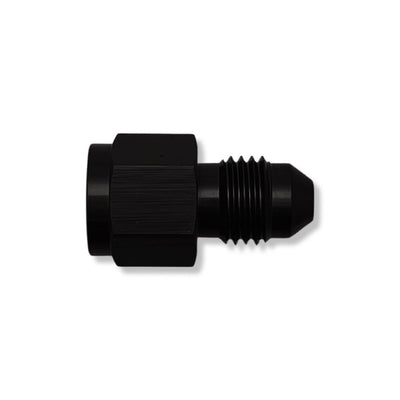 AN3 to 1/8" -27 NPT Male to Female Adapter - Black - 7630303BK by AN3 Parts