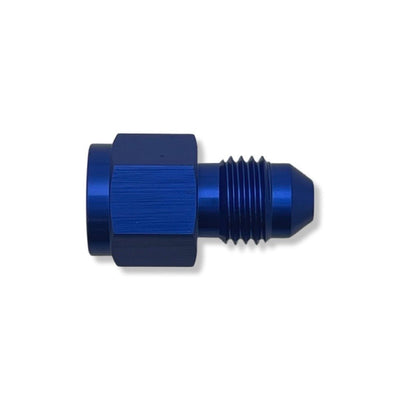 AN3 to 1/8" -27 NPT Male to Female Adapter - Blue - 7630303D by AN3 Parts
