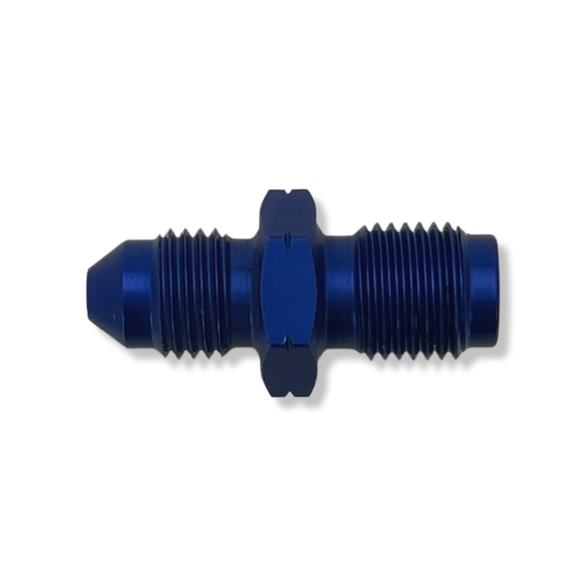 AN3 to M10x1 Concave Male Adapter - Blue - 3060331D by AN3 Parts