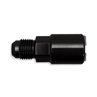 AN6 to 3/8" Female Tube EFI GM Adapter - Black - 103101BK by AN3 Parts
