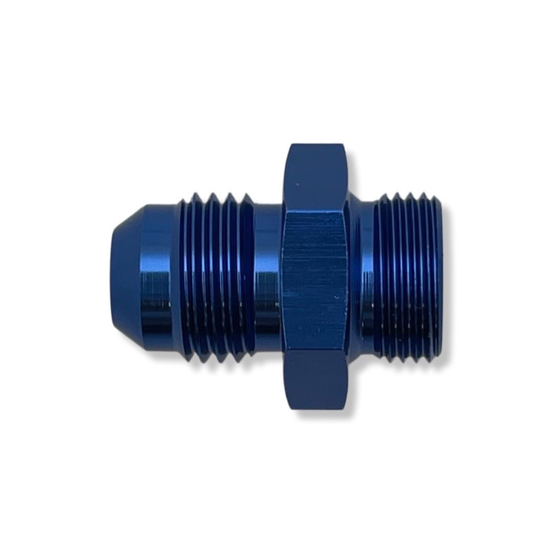 AN6 to 9/16" -24 UNF Adapter - Blue - 991942 by AN3 Parts
