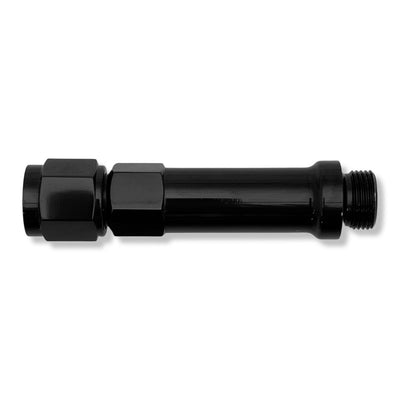 AN6 to 9/16" -24 UNF Extended Adapter - Black - 991942LBK by AN3 Parts