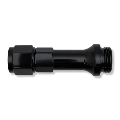AN8 to 7/8" -20 UNF Long Adapter - Black - 991948LBK by AN3 Parts